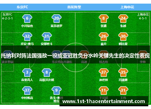 托纳利对阵法国强敌一役成亚冠胜负分水岭关键先生的决定性表现 托纳利对阵法国强敌一役成亚冠胜负分水岭关键先生的决定性表现